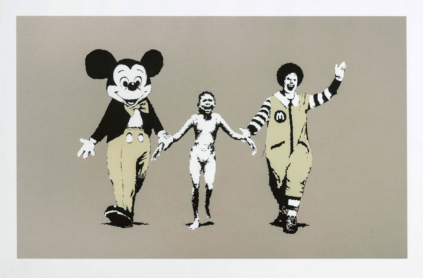 Banksy Napalm 50 x 70 cm