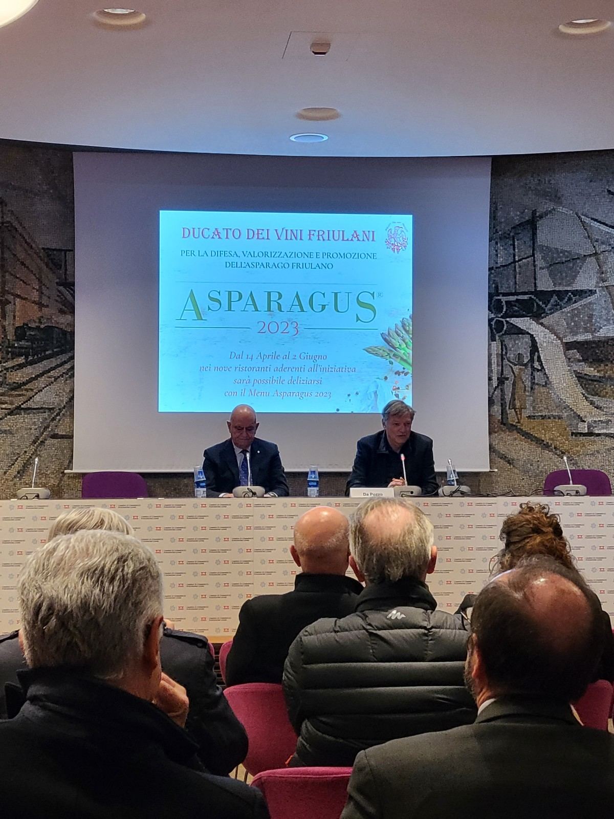 Aspragus 2023 conferenza stampa ducato dei vini friulani