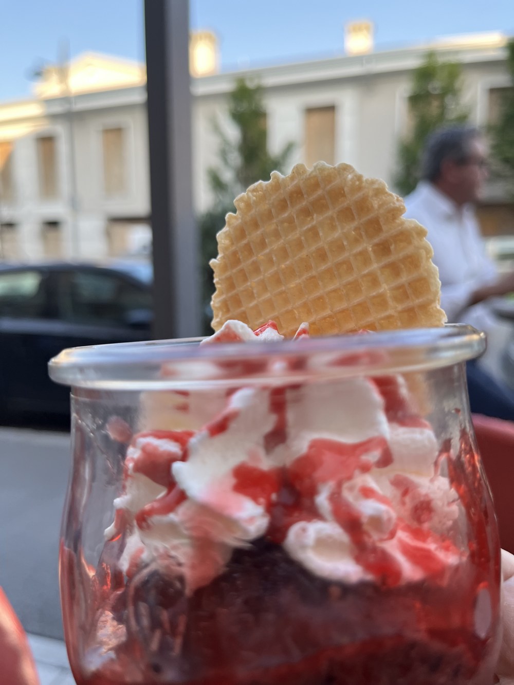 Berlina con lo yogurt di Zidaric