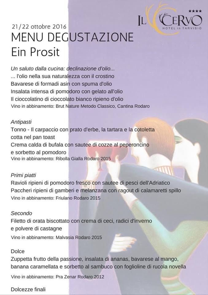 Hotel il Cervo a Tarvisio menu speciale per Ein Prosit 2016 - Fabiana Romanutti (Comunicati Stampa) (Abbonamento)
