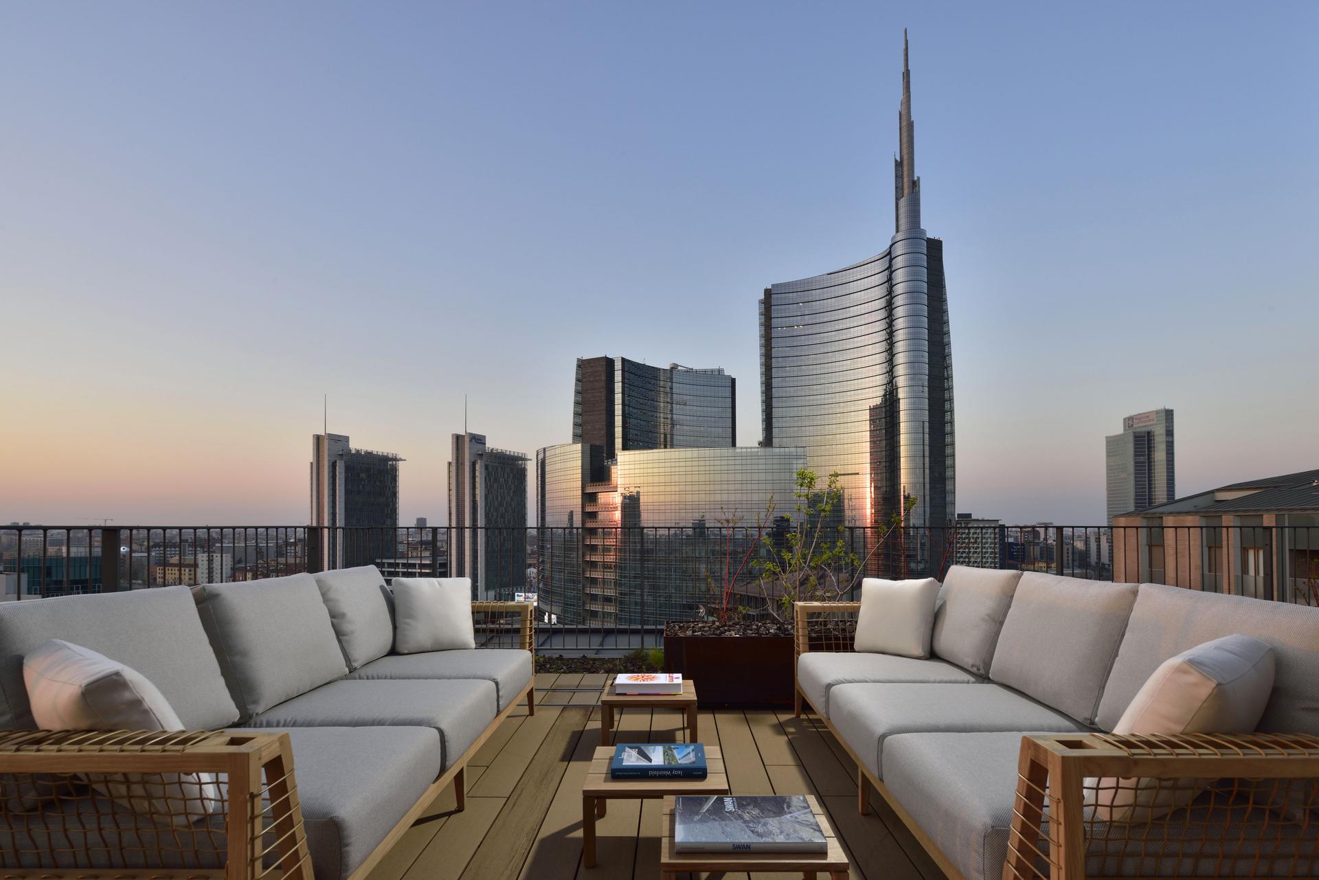 Milano Verticale Rooftop | photo courtesy Milano Verticale | UNA Esperienze