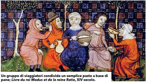viaggiatori medievali dal Livre du roi, XIV sec
