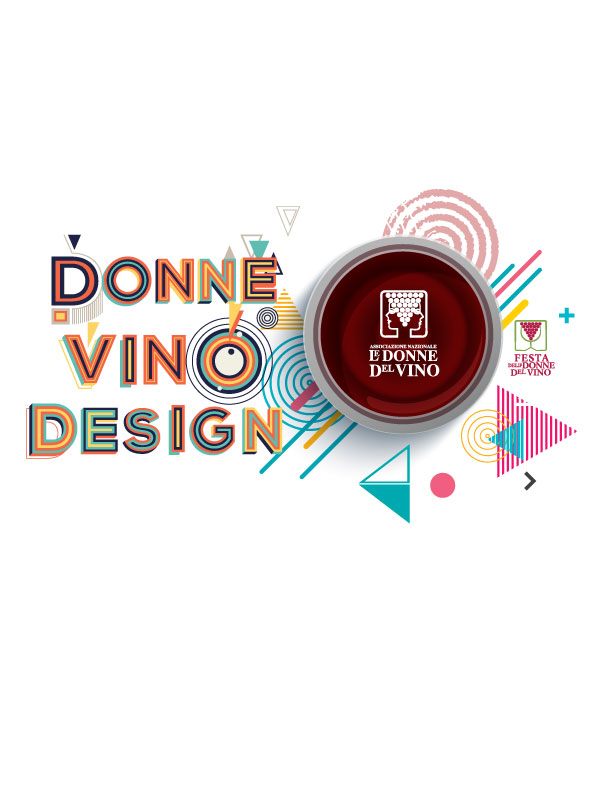 donne vino design logo