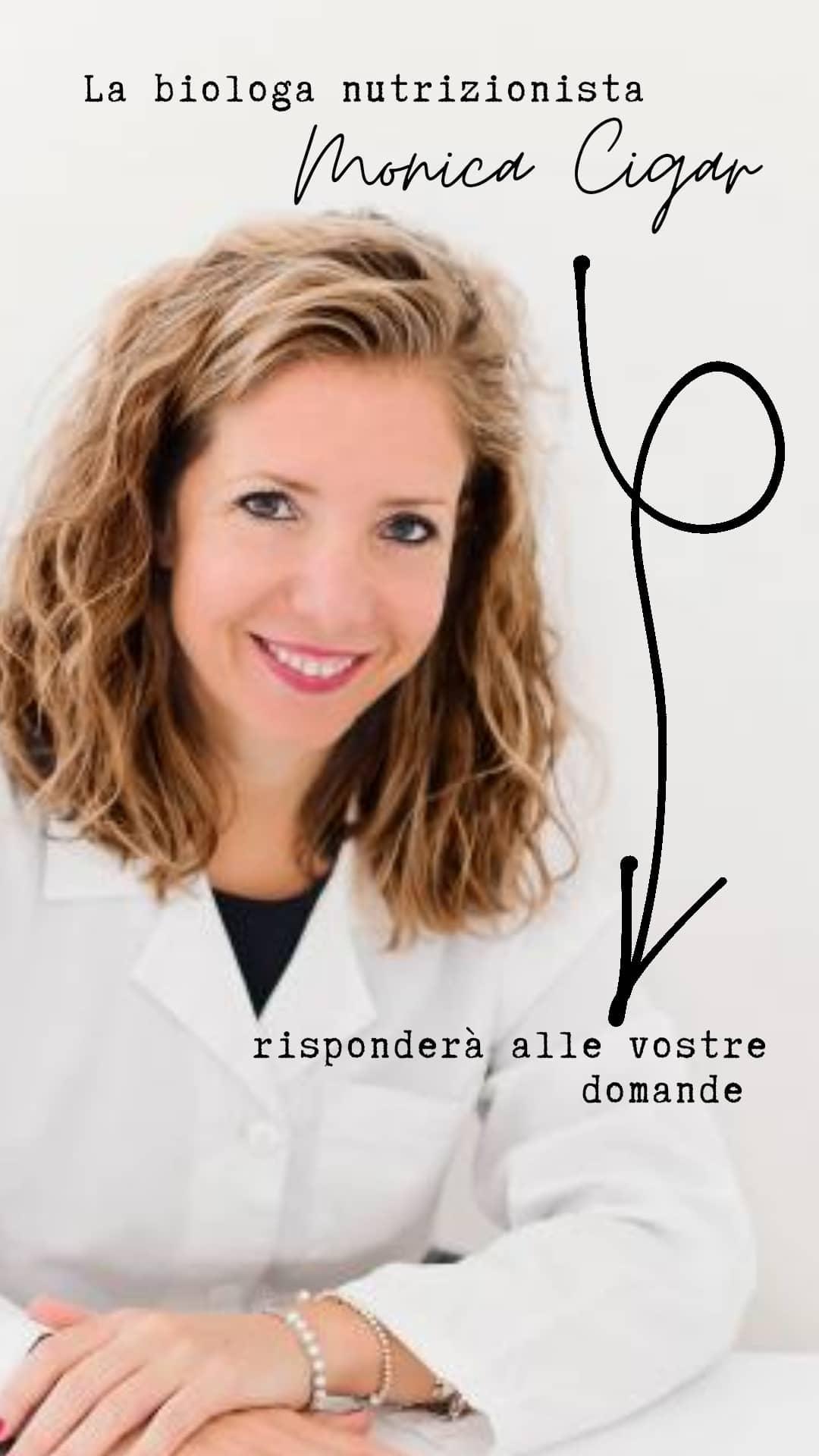 La nutrizionista dott. Monica Cigar