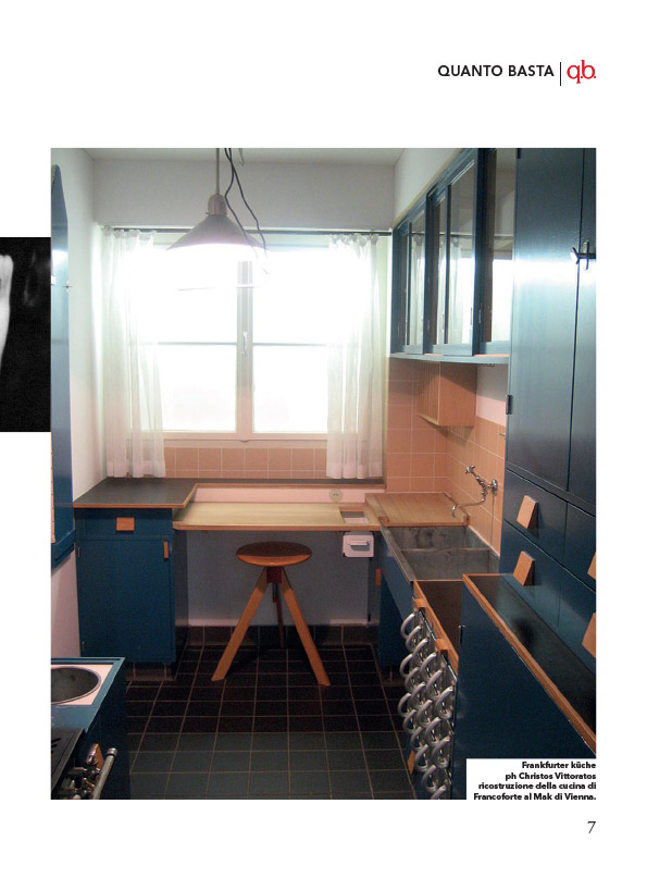 la cucina di Francoforte alle origini delle nostre cucine componibili