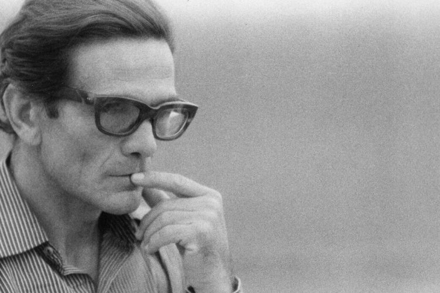 Pasolini nel 1973 © gettyimages