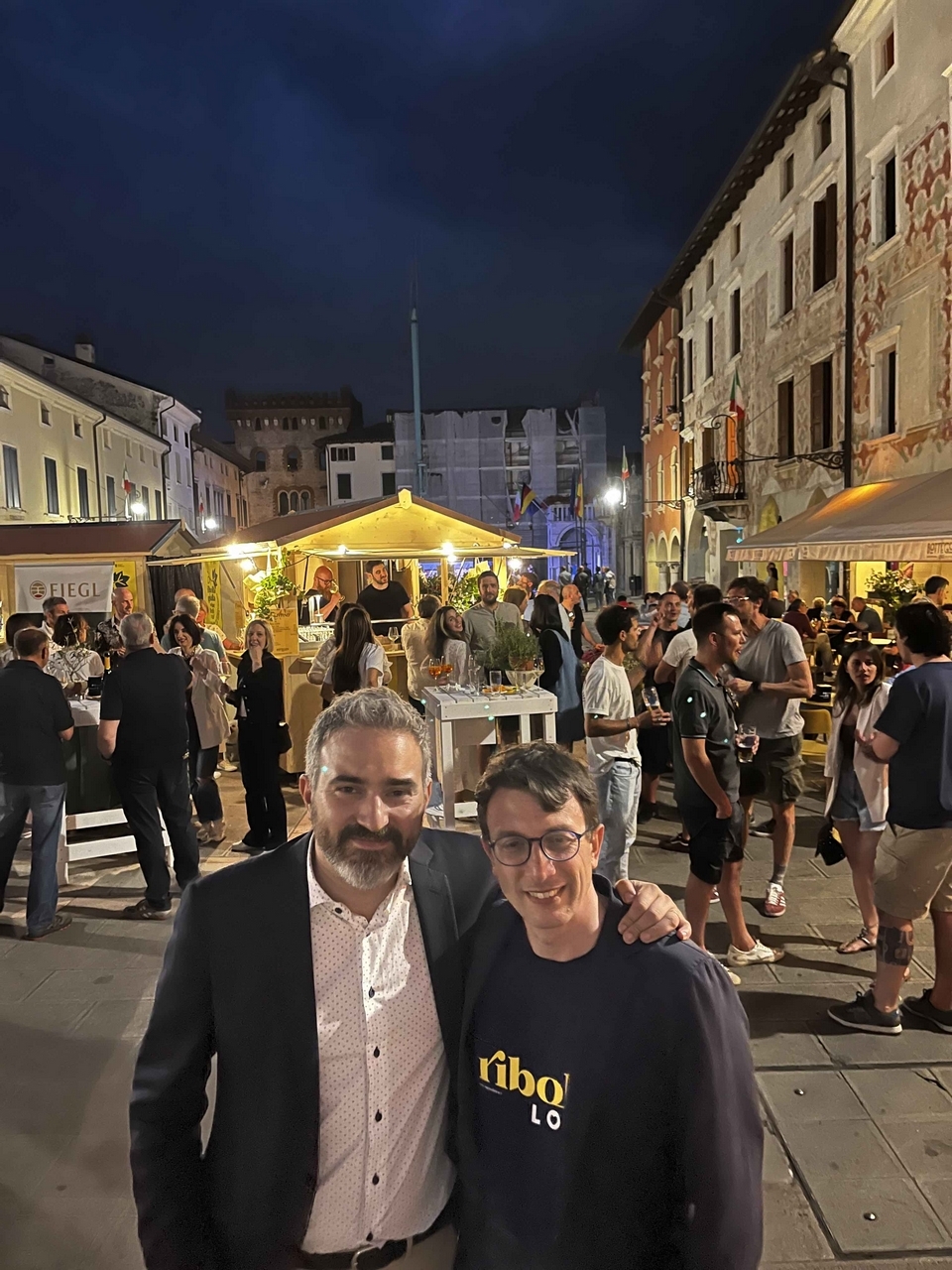 sindaco bernava a sx e assessore bruscia
