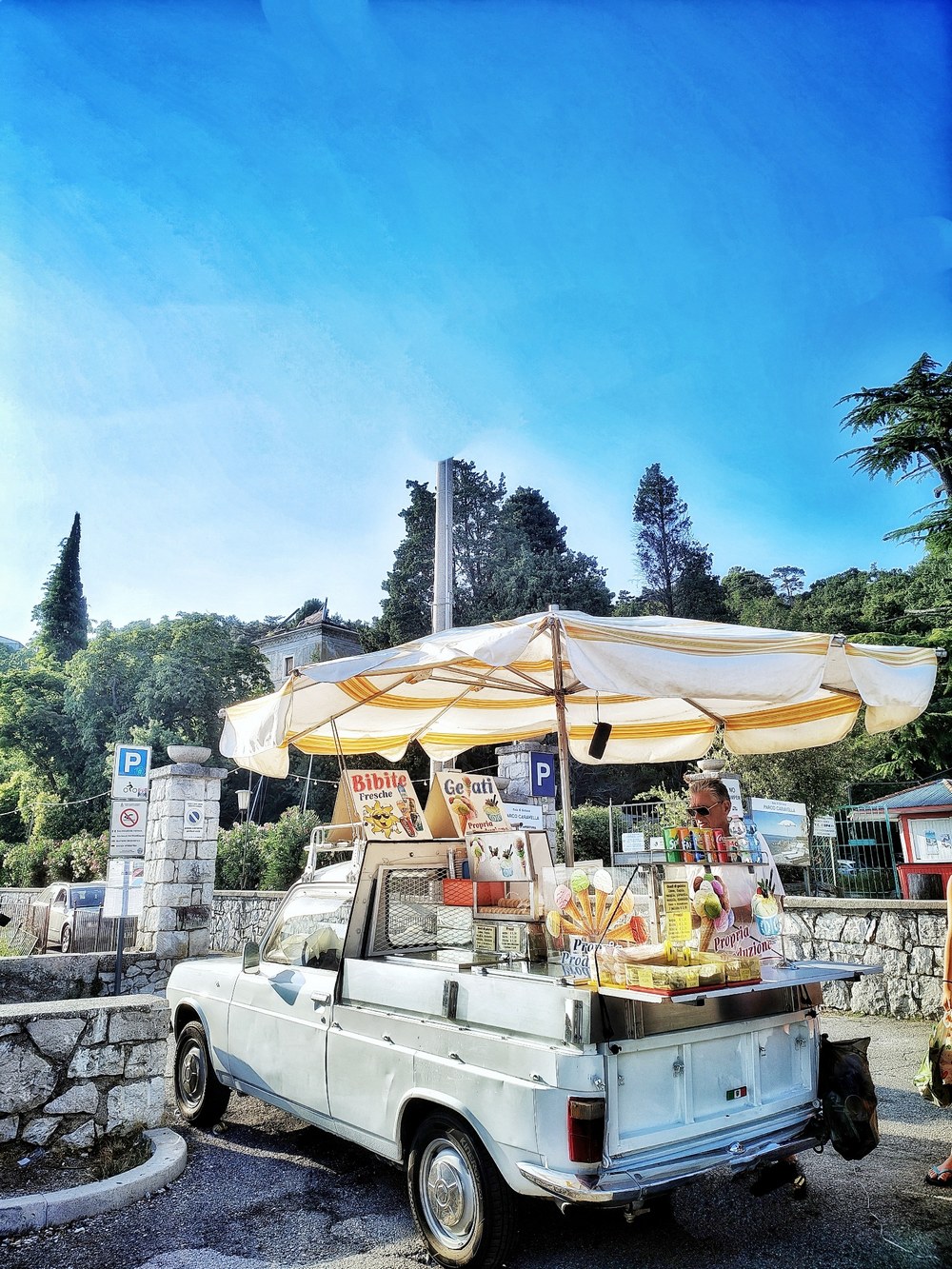 Franz. Gelateria su quattro ruote. Sistiana. ph. Nicola Santini