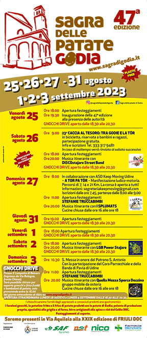 programma sagra godia 2023 mini