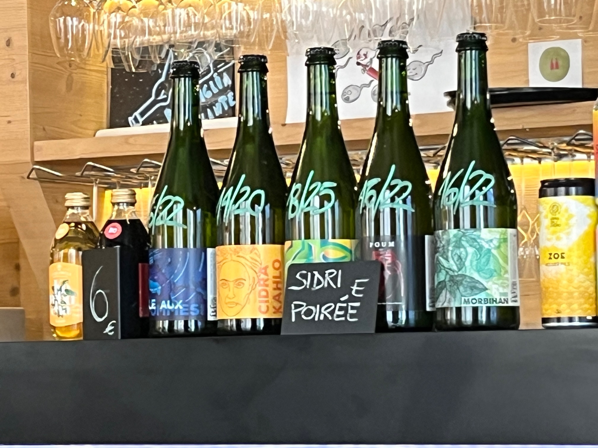 sul banco il richiamo irresistibile per i cider lovers come me