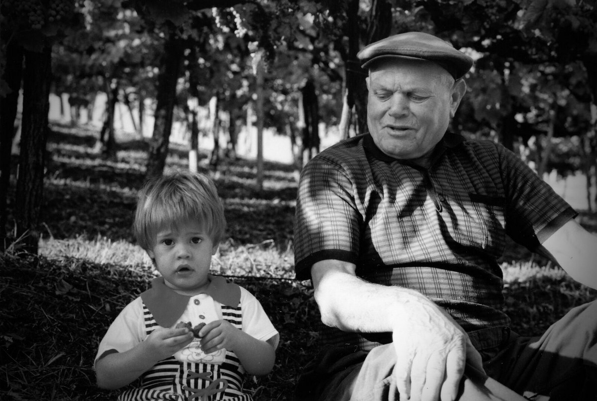 Marco Pecorari da bambino