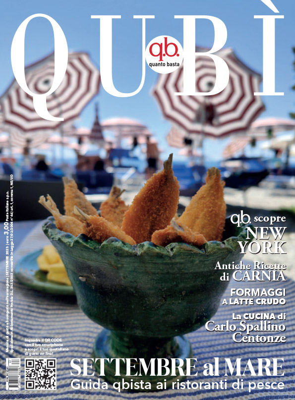 copertina di settembre di qb quantobasta