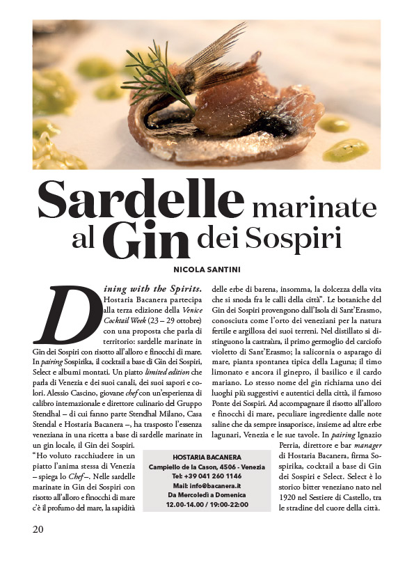 sardelle marinate
