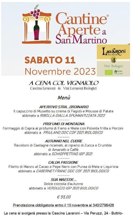 cena col vignaiolo