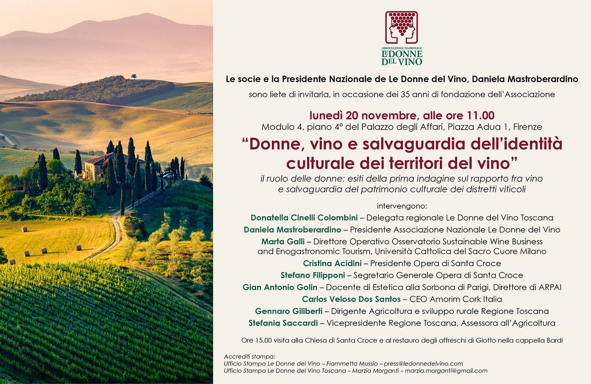invito Firenze novembre 2023