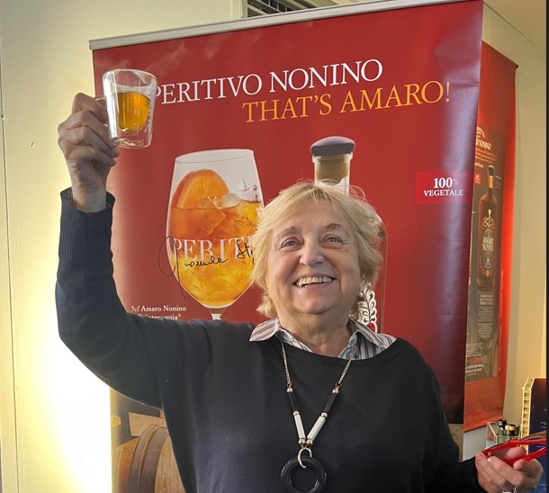 brindisi con il Nonino winter
