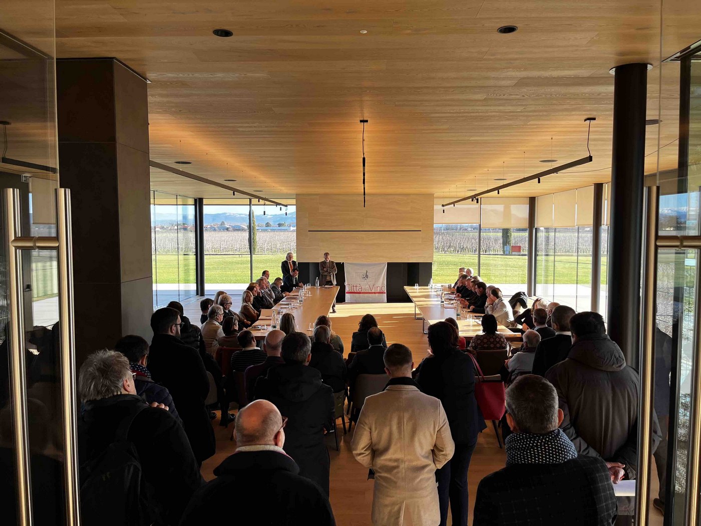 Un momento dell'assemblea CdV FVG