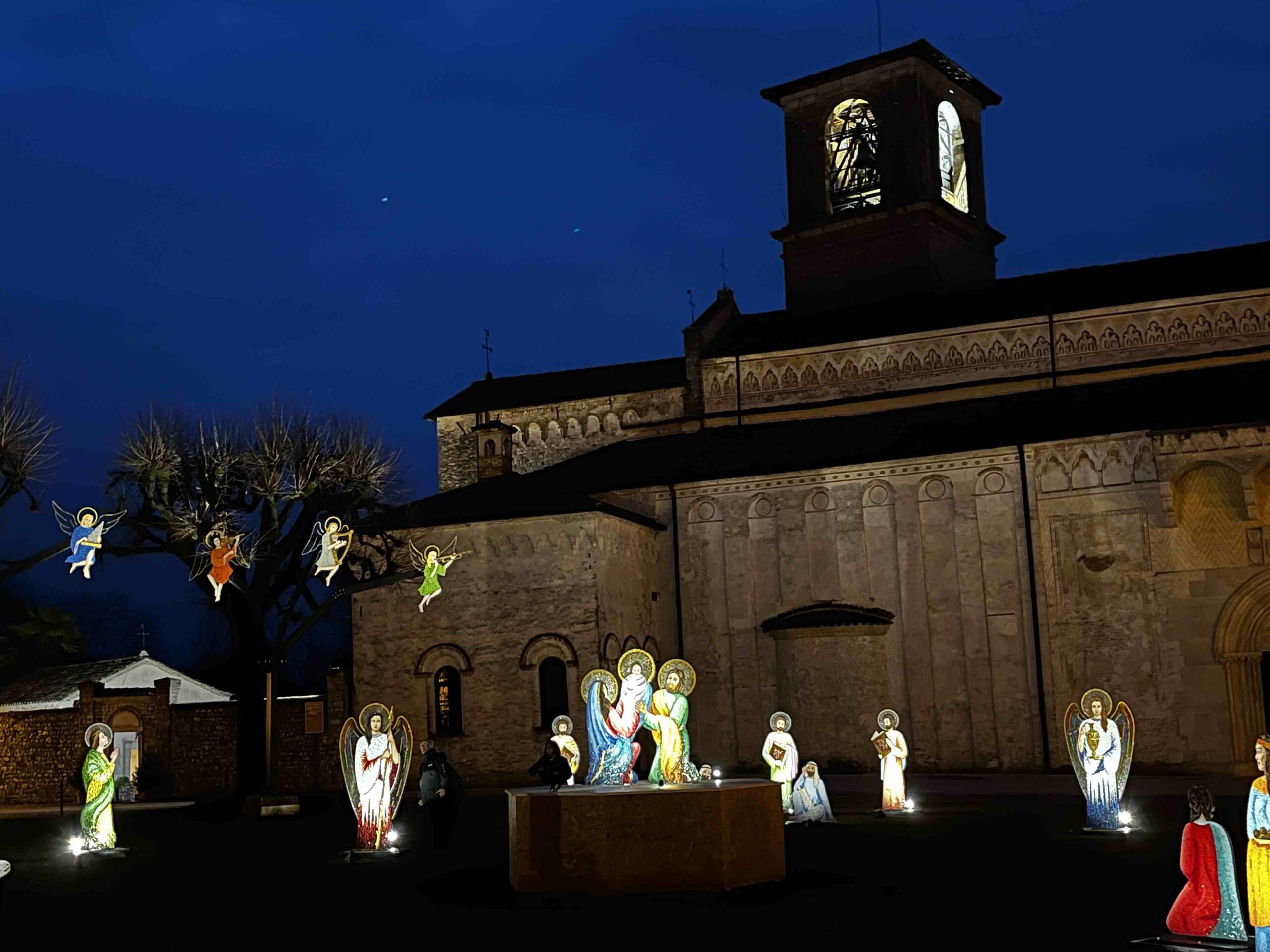 presepe ln mosaico di Spilimbergo