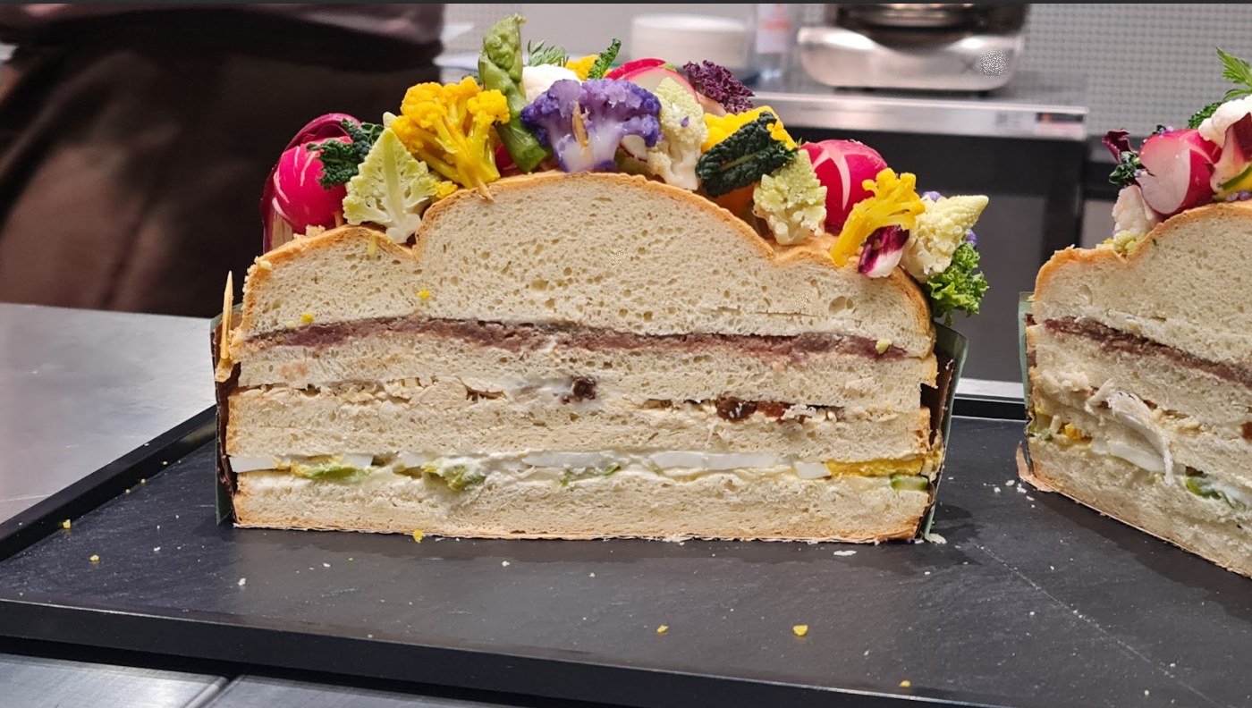 colomba gastronomica taglio