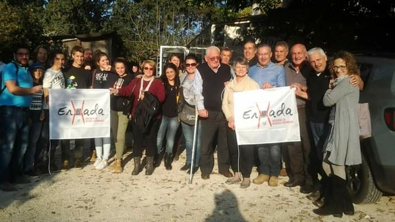 il gruppo Ermada con la sezione di Borgo Hermada
