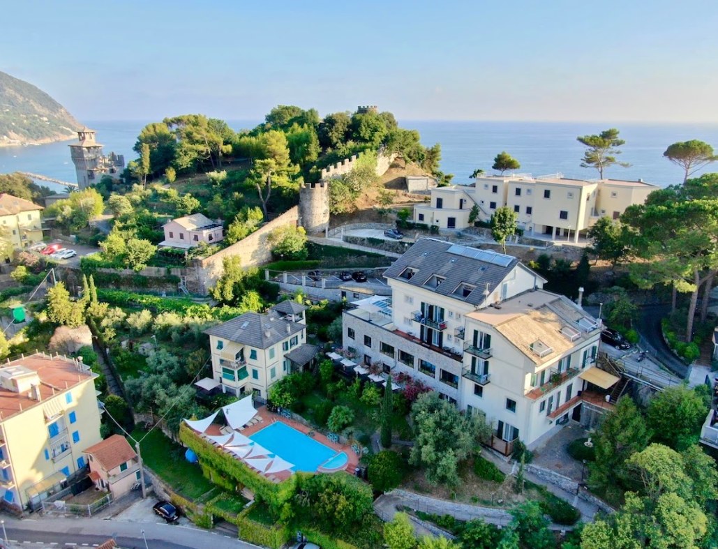 Hotel Villa Edera a Moneglia dove si trova il ristorante Orto