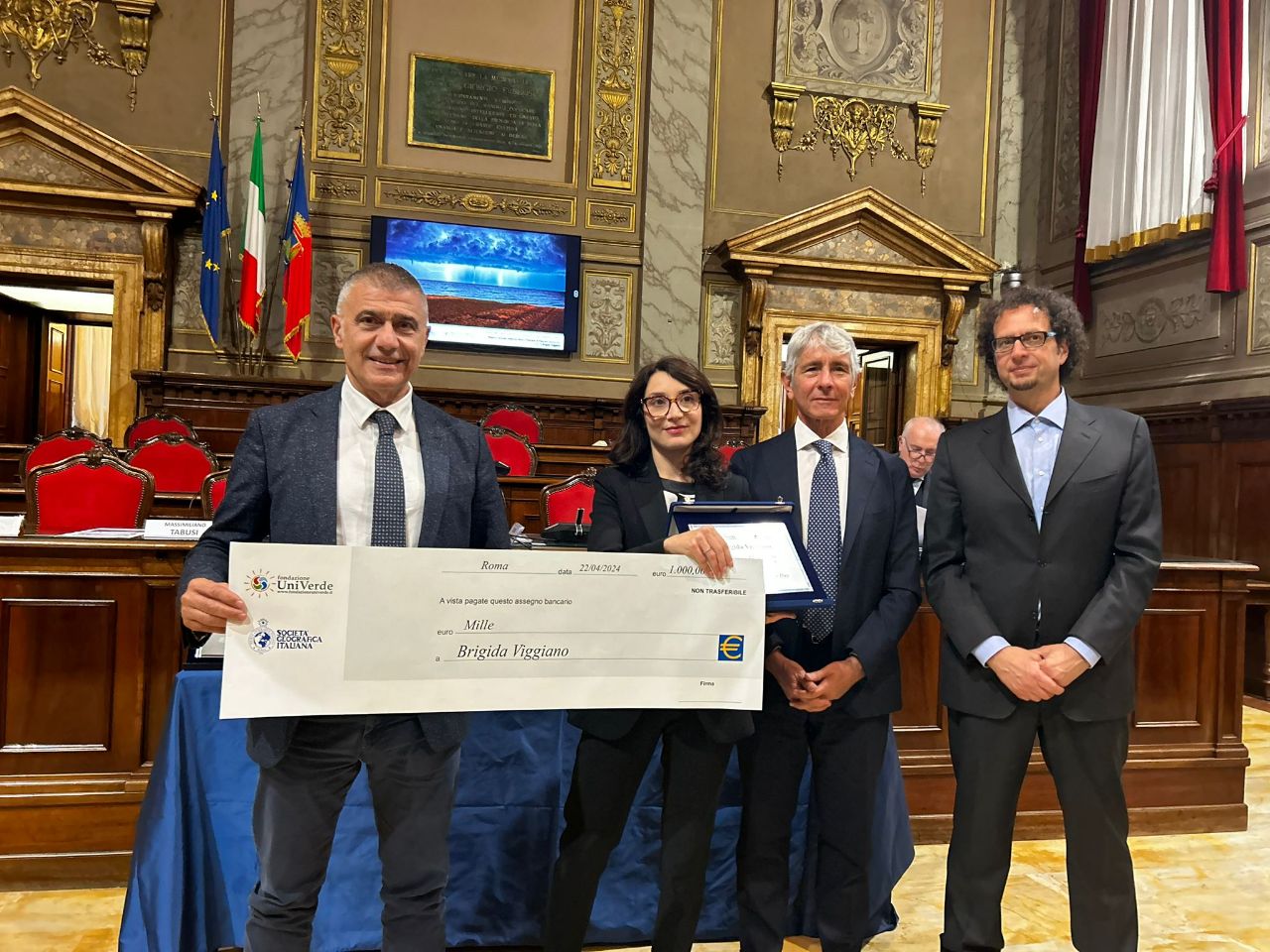 primo premio Concorso obiettivo terra 2024