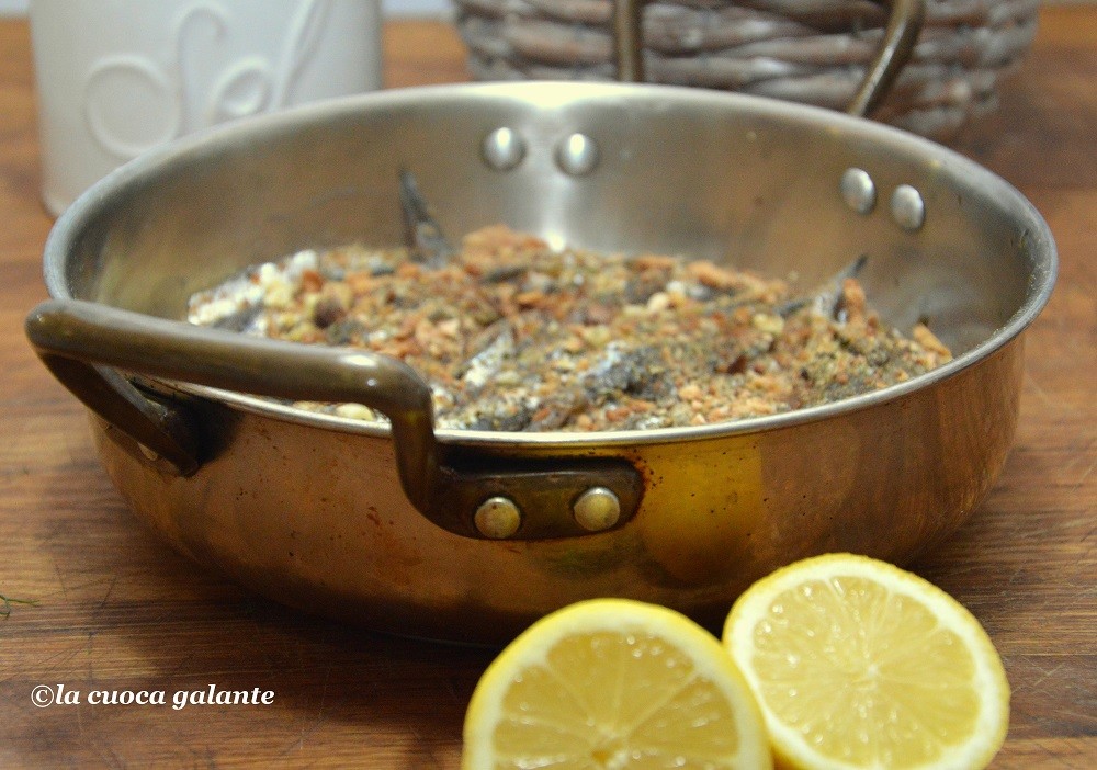 Alici arreganate ricetta tipica napoletana