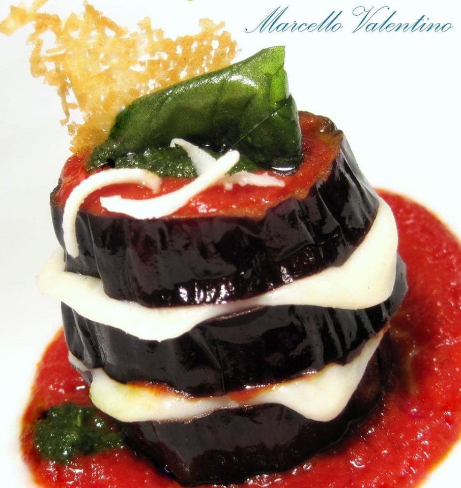 melanzane alla parmigiana dello chef Marcello Valentino