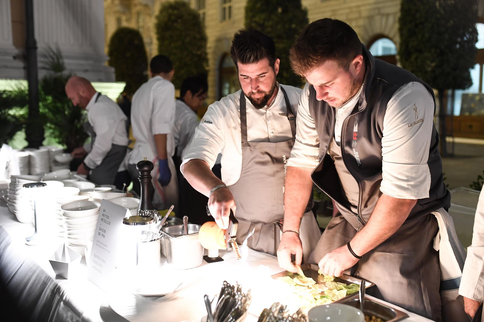 chef al lavoro