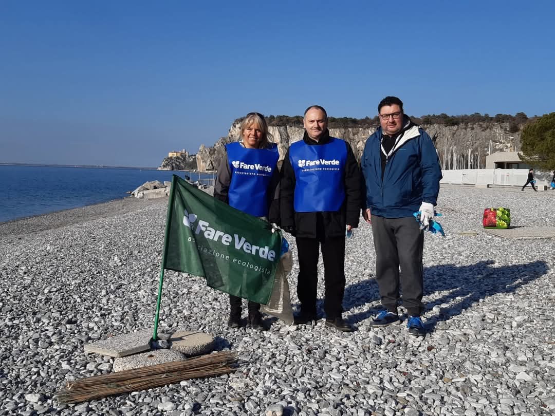 Sistiana, mare d'inverno in una delle passate edizioni 