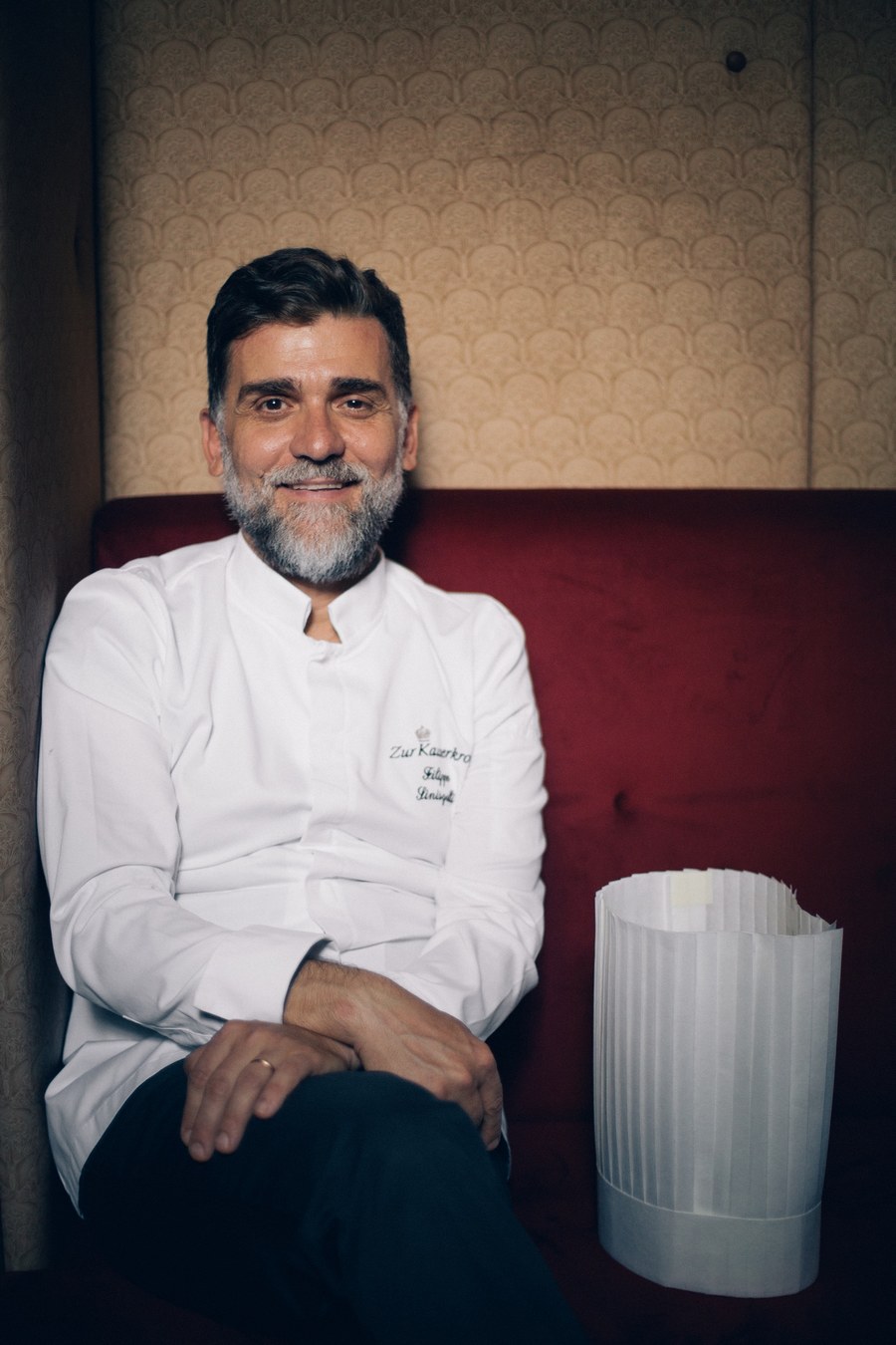 lo chef Filippo Sinisgalli 