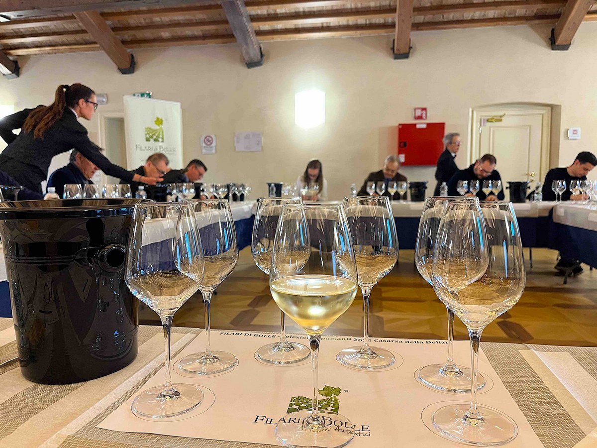 filari di bolle 2025 la giuria al lavoro
