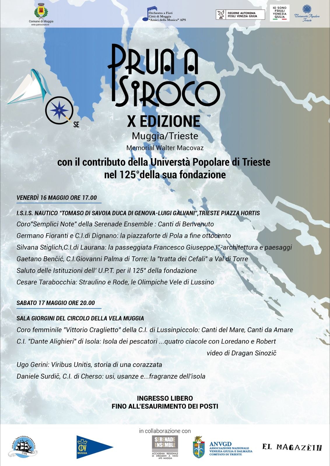 locandina di Prua a siroco 2025