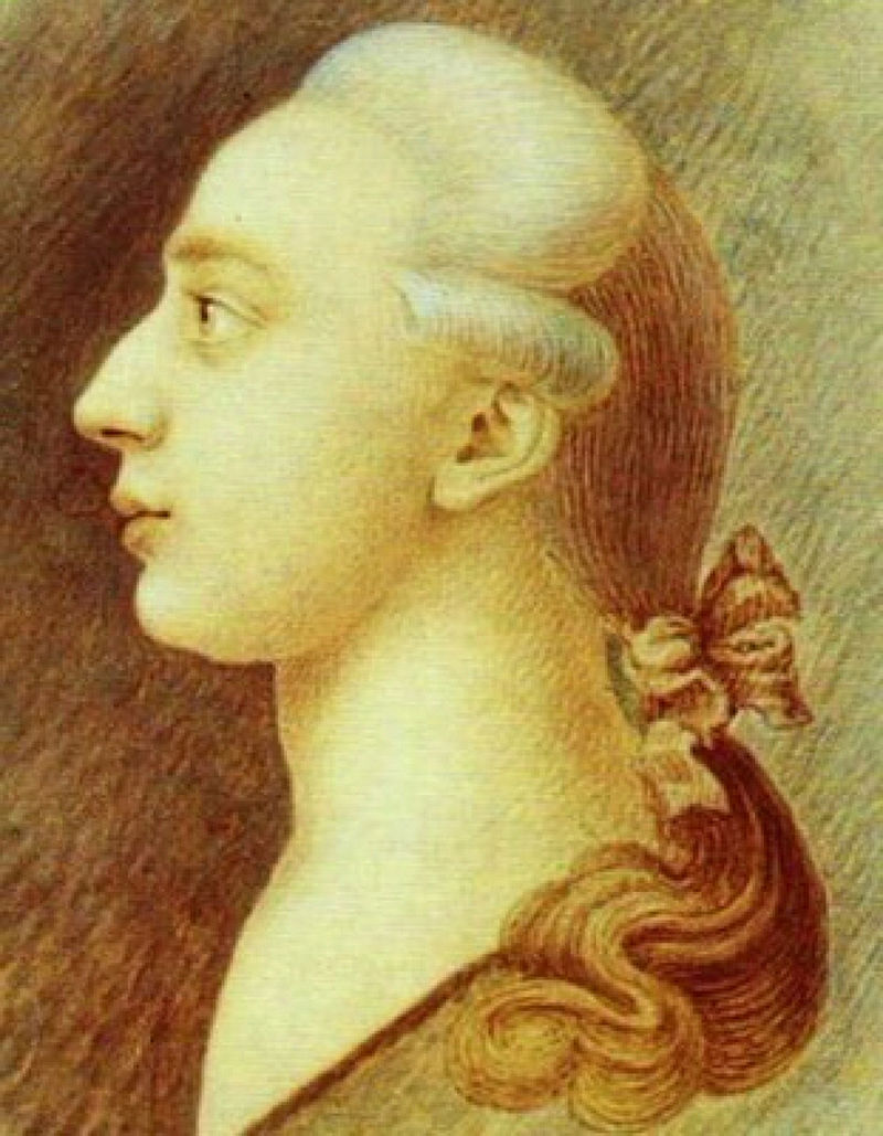 Giacomo Casanova ritratto dal fratello Francesco