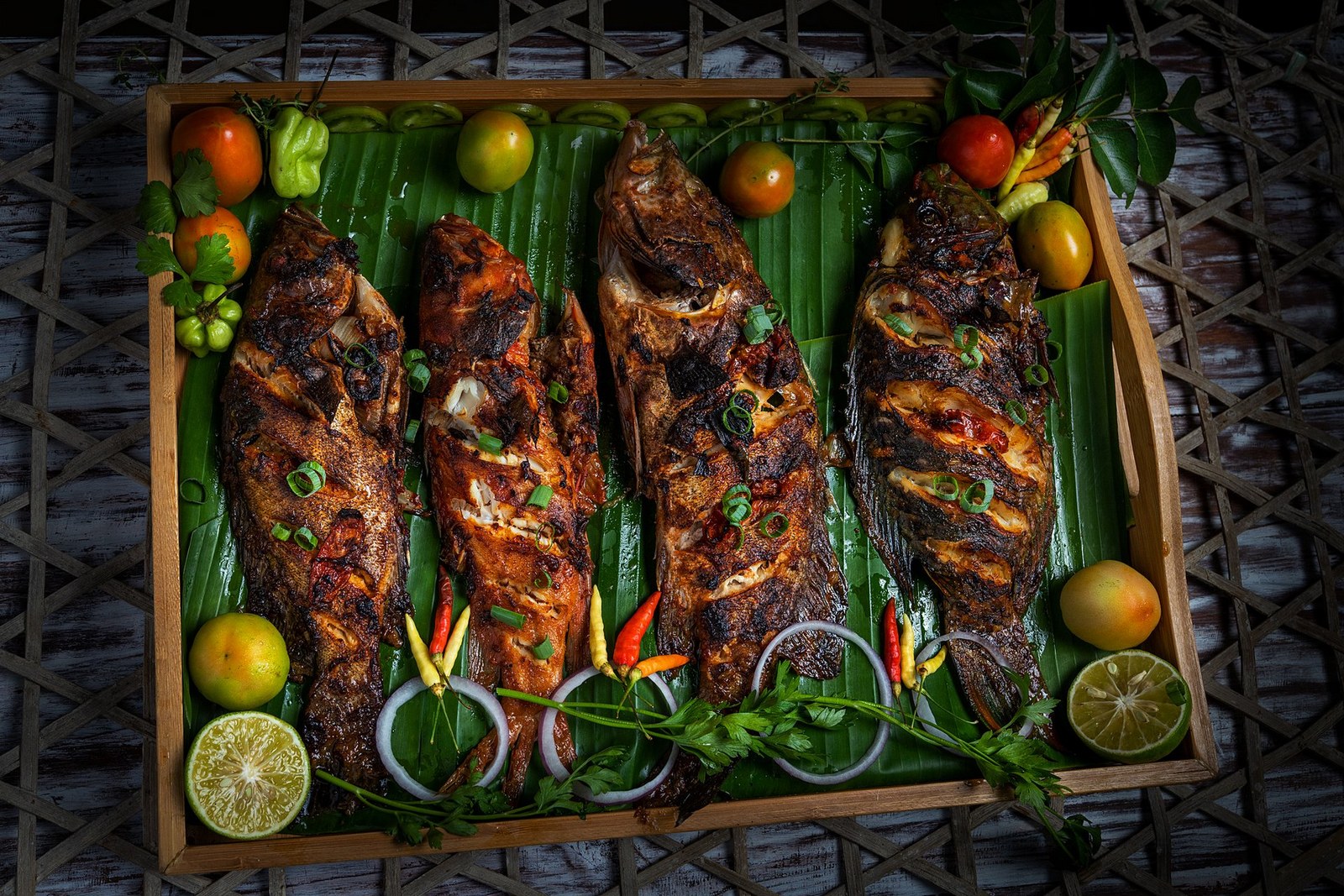 grilled fish
