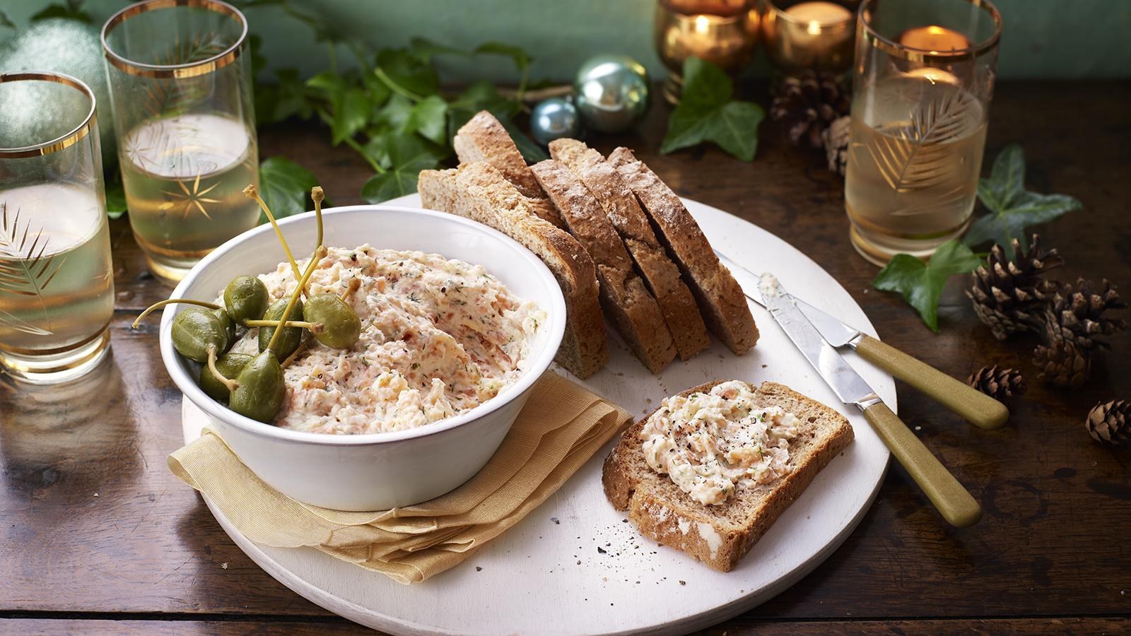 simple smoked salmon courtesy of BBC Food